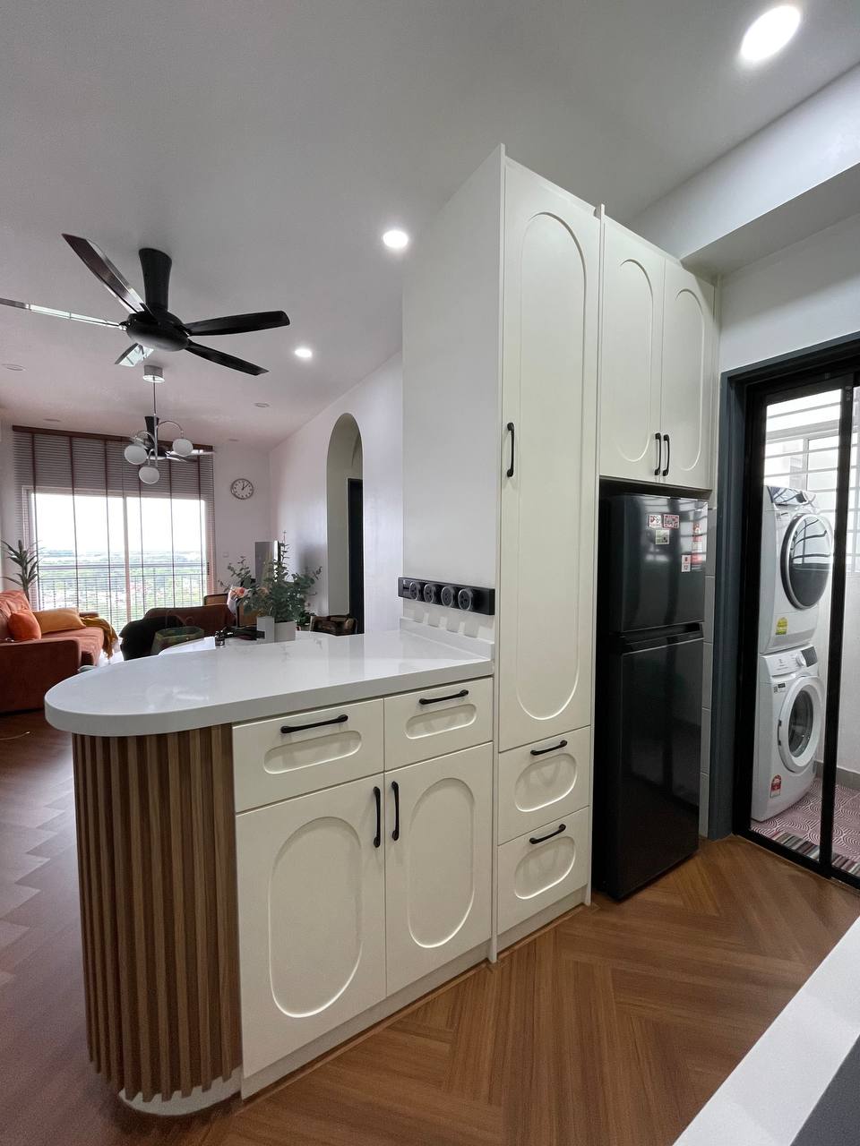 Kabinet Dapur MDF (CNC Panel)