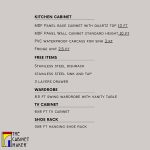 pakej kabinet elegan