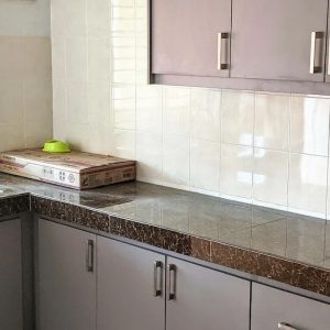 kabinet dapur quartz tabletop