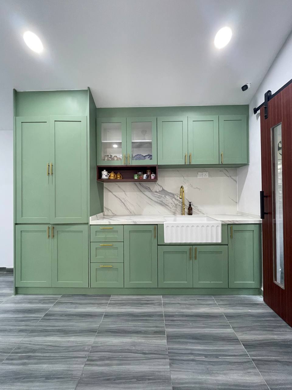 modern kitchen cabinet